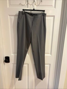 Lafayette 148 Blewke Light Gray Dress trousers